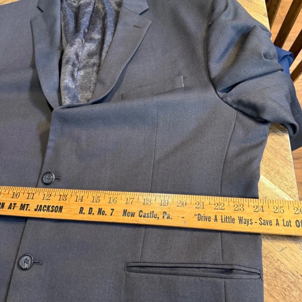 Ralph Ralph Lauren Suit Jacket‎ Blazer Vintage Wool Made in Canada Size 50R